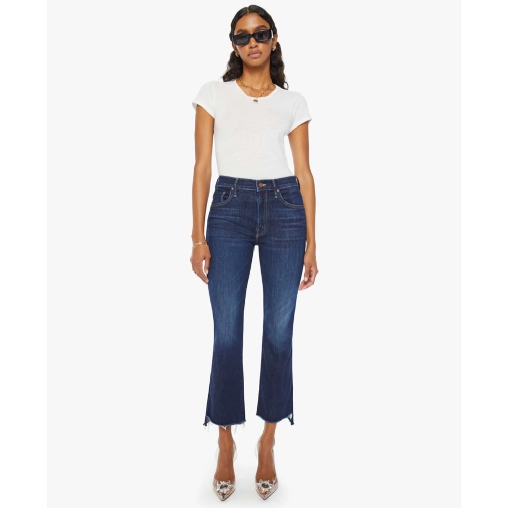 Mother The Insider Crop Step Fray Jeans Off Limits